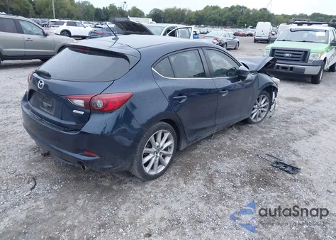 2017 Mazda Mazda3 Touring 2.5 из США, поврежденный, VIN JM1BN1L3XH1129696